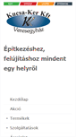 Mobile Screenshot of kucsaker.hu